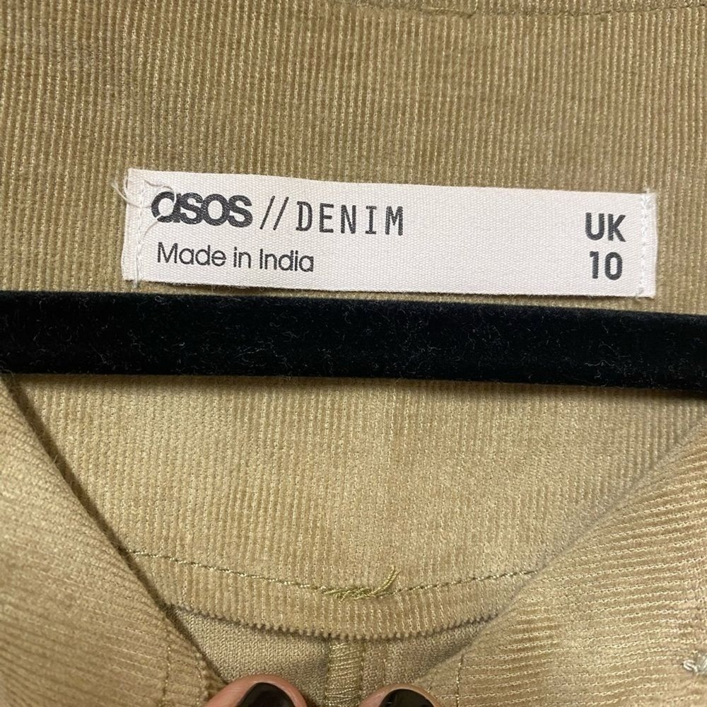 asos design cord relaxed boilersuit - Picture 5 of 8